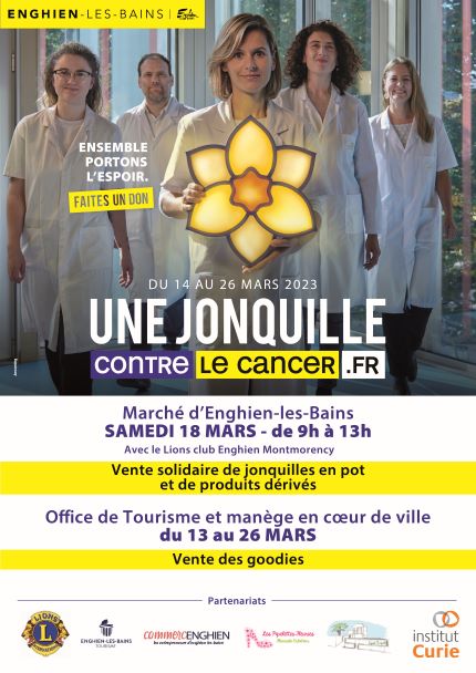 Solidarit Une Jonquille Pour Curie Enghien Les Bains Tourisme