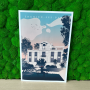 Affiche "Villa du Lac" Enghien-les-Bains