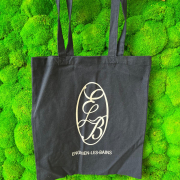 Tote bag bleu marine ELB