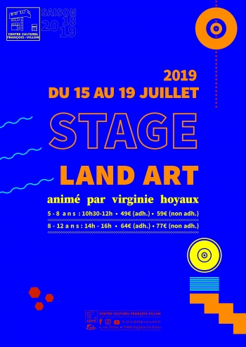 Stage // Arts plastiques - Land art
