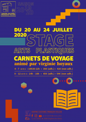 Stage d'arts plastiques // Carnets de voyage 