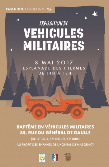 Animation // Exposition de véhicules militaires 
