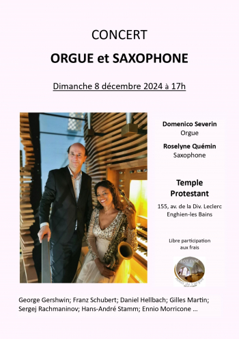 Concert // Orgue et Saxophone