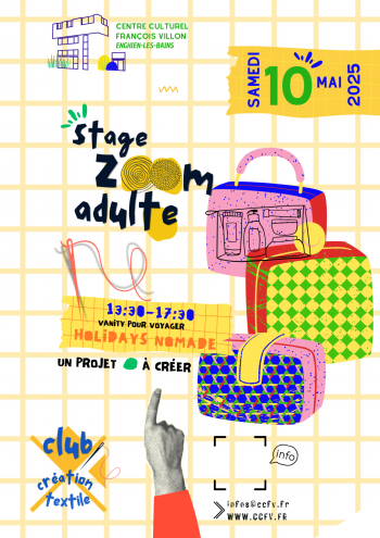 Stage Création textile // Zoom adulte - Holidays nomade