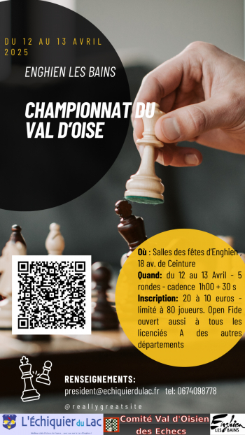 Événement // Championnat d'échecs du Val d'Oise 