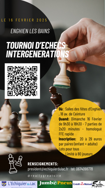 Événement // Tournoi d'échecs intergénérations