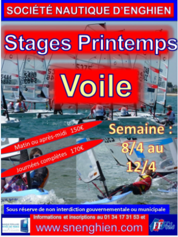 Sport // Stage de Voile