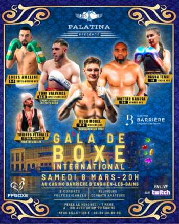 Événement sportif // Gala de Boxe