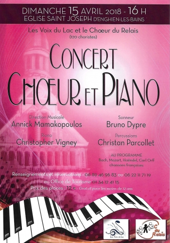 Concert // Chœur et Piano