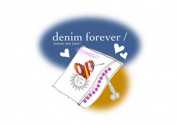 Stage // Création textile - Denim Forever, tatoue ton jean !
