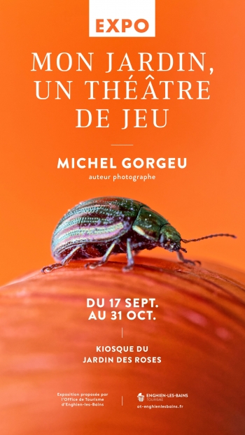 Exposition photographique // Michel Gorgeu "Mon jardin, un théâtre de jeu"