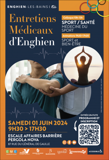 Conférence // Entretiens Médicaux d'Enghien - Sport, Santé et Médecine du sport