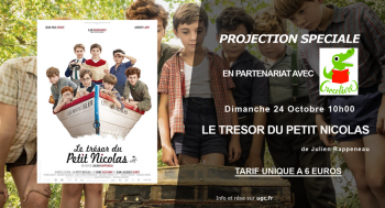 Cinéma // Projection spéciale - Le Trésor du Petit Nicolas 