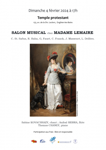 Concert // Salon musical chez Madame Lemaire