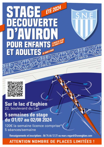 Sport // Stage découverte d'aviron pour enfants et adultes