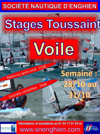 Stage // Voile durant la Toussaint