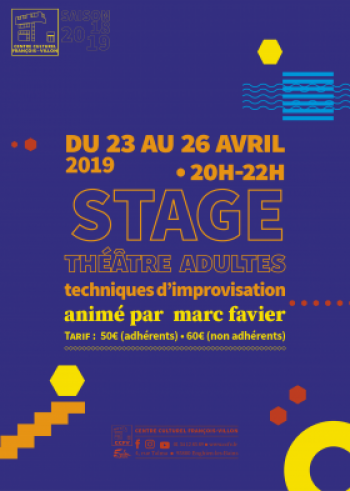 Stage // Théâtre adultes
