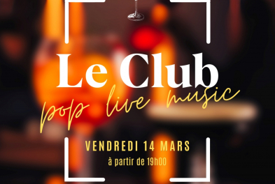 Événement // Le Club - Pop Live Music à L’Escadrille !