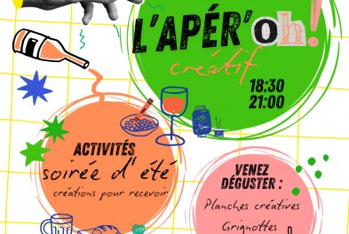 Événement // Apér'Oh ! Créatif