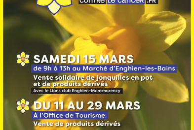 Solidarité // Une Jonquille pour Curie