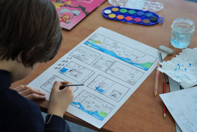 Stage // BD - A l'école des sorciers
