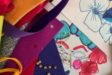 Stage // Création textile - Masques de carnaval