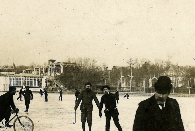 Exposition // Enghien-les-Bains, Hiver d'Antan