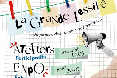 Atelier artistique + Exposition // La Grande Lessive