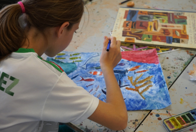 Stage // Atelier duo arts plastiques - Les déserts (pastels secs)