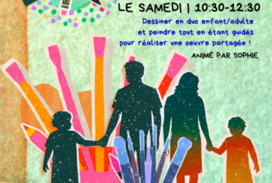 Stage // Duo adulte-enfant dessin-peinture